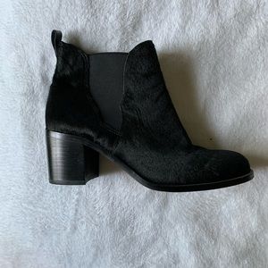Sam Edelman Justin Booties with calf hair